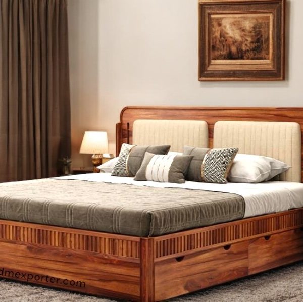 BED DOUBLE WITH DRAWER (DMEBD08)